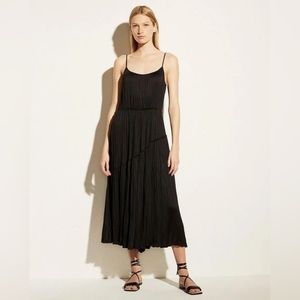 Vince Tiered Asymmetric Dress, Small